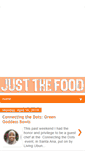 Mobile Screenshot of justthefood.com